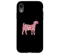 Boer Goat Show Pink Leopard for Boer Goat Show mom Coque pour iPhone XR