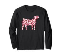 Boer Goat Show Pink Leopard for Boer Goat Show mom Manche Longue