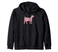 Boer Goat Show Pink Leopard for Boer Goat Show mom Sweat à Capuche
