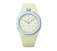 BoerHang Bracelet Compatible avec Swatch Royal Pop, Le boîtier et le Bracelet en Céramique sont intégrés, et il est doté d'une Boucle en Acier Inoxydable.