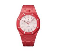 BoerHang Bracelet Compatible avec Swatch Royal Pop, Le boîtier et le Bracelet en Céramique sont intégrés, et il est doté d'une Boucle en Acier Inoxydable.
