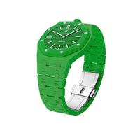 BoerHang Bracelet Compatible avec Swatch Royal Pop, Le boîtier et le Bracelet en Céramique sont intégrés, et il est doté d'une Boucle en Acier Inoxydable.