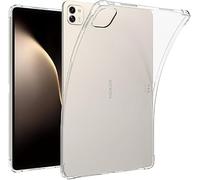 BoerHang Coque Compatible avec Honor MagicPad 4 12.3, Coque Arrière Souple en TPU, Design Ultra-Fin, Protection par Coussins d'air, Coque de Protection Transparente.Transparente