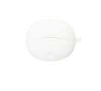 BoerHang Coque Compatible avec QCY Crossky C50i, Coque de Protection Antichoc en Silicone [LED Frontale Visible] Compatible avec QCY Crossky C50i.Blanc