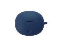 BoerHang Coque Compatible avec QCY Crossky C50i, Coque de Protection Antichoc en Silicone [LED Frontale Visible] Compatible avec QCY Crossky C50i.Bleu foncé