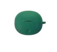 BoerHang Coque Compatible avec QCY Crossky C50i, Coque de Protection Antichoc en Silicone [LED Frontale Visible] Compatible avec QCY Crossky C50i.Vert foncé