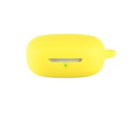 BoerHang Coque Compatible avec Shokz OpenFit Air 2. | Coque de Protection Antichoc en Silicone [LED Frontale Visible] Compatible avec Shokz OpenFit Air 2.Jaune