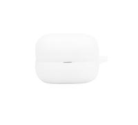BoerHang Coque Compatible avec Sony LinkBuds Fit WF-LS910N, Coque de Protection Antichoc en Silicone [LED Frontale Visible] Compatible avec Sony LinkBuds Fit WF-LS910N.Blanc