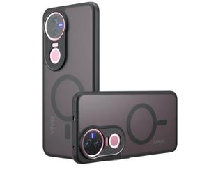 BoerHang Coque Protection Magnétique Compatible avec Vivo V50, [Anti-Traces de Doigts et Anti-Rayures], Compatible avec Vivo V50.Noire
