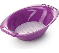 Börner Bac de récupération pour la râpe à légumes V5 PowerLine en blanc - Tamis pour l'égouttage, Couleur:Violet