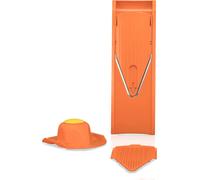 Börner V1 Basis Set Râpe à légumes Râpe en V Coupe-légumes Râpe à carottes Râpe de cuisine Râpe à légumes Râpe à concombre, Couleur:Orange
