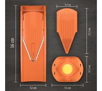 BÖRNER V1 Ensemble de démarrage de trancheuse de légumes, coupe-pommes de terre