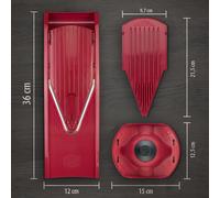 BÖRNER V1 Ensemble de démarrage de trancheuse de légumes, coupe-pommes de terre