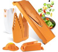 Börner V3 V-Hobel Profi Set, Rabot à cornichons Rabot à légumes Coupe-frites, Couleur:Blanc