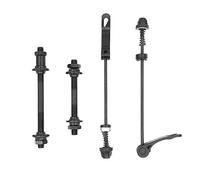 Boerni Ensemble de vélo à largage Rapide, moyeu de vélo 2pcs à dégagement Rapide et Arbre Creux pour vélo 2pcs Avant axe arrière Creux pour VTT Route vélo