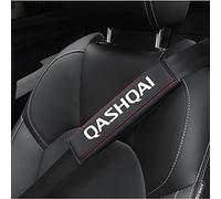 BOERNISEN 2 pièces Voiture Rembourrage Coussinets de Ceinture de Sécurité, pour Nissan Qashqai Protecteur Pad IntéRieur Style Accessoires