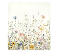 BOESI Doodle Aimant de réfrigérateur à motif floral coloré, aimant de lave-vaisselle, autocollants magnétiques pour couvercle de réfrigérateur, autocollants de panneau de réfrigérateur pour machine à