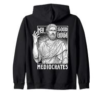 Bof, ça Suffit, médiocres, drôle, philosophie Grecque Sweat à Capuche