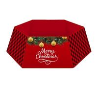 Bofanze Jupe de Sapin de Noël Panier de Sapin de Collier de Sapin de noël