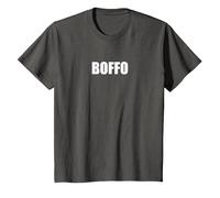 Boffo - Typographie de Mots drôles T-Shirt, Enfant, Asphalte, 8 Ans