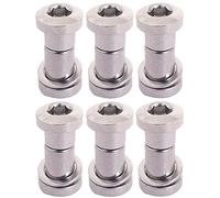 Bofix Boulon de Serrage de selle-03421104 Selle Adulte Unisexe, Silber, 6 x 16 mm