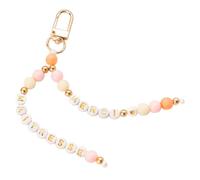 BOFUNX Porte-Clé en Perles Rocaille Chaîne de Perles Lettre Merci Maitresse Keychain Cadeau pour Maitresse d’Ecole Adieu de Jardin Maternelle