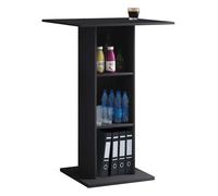 Bofus étagère de bureau avec plateau de table 3 tablettes noir.