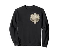 Bog I Hrvati - Armoiries croates et Croix Sweatshirt