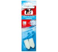 Bogadent UBO0704 Lot de 2 brosses à Dents de Doigts Anti Plaque Dentaire pour Chien Adulte