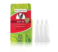 bogaprotect UBO0350 Spot on pour Chiens - Anti-tiques - Protection Contre Les puces - Protection Contre Les tiques - Jusqu'à 12 semaines de Protection préventive Contre Les tiques et Les puces