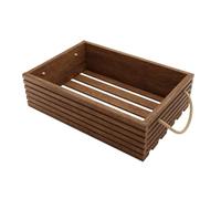 BOGATECO Caisse en Bois Naturel | 50 cm x 35 cm x 14,5 cm | Boîte Décorative pour Fruits et Légumes | Rangement Polyvalent