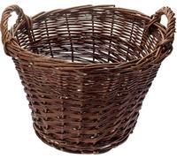 BOGATECO | panier de jardin panier cadeau 40 x 39cm panier de décoration panier de rangement panier de jouets | panier de cheminée | panier de marché panier tressé pour chambre d'enfant