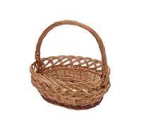 BOGATECO Panier décoratif pour enfant - 20 x 30 x 27 cm, Plastique, Rectangulaire, Naturel ou brun, Simplement décoratif