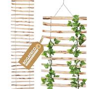 BOGATECO Treillis pour Vignes en Bois | 50 x 200 cm | Naturel Support pour Plantes grimpantes | Décoration pour terrasse, Jardin et Balcon