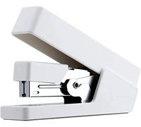 BOGAZY Agrafeuse Agrafeuse Robuste agrafeuse sans Effort 24/6 26/6 avec 1000 PCS Staples PowerSaving Binding Mahine Papeterie Fournitures de Bureau Fourniture Bureau(White with Staples)