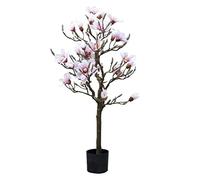 BOGAZY Arbre Artificiel Arbre Artificiel Magnolia Décoration De La Maison Plante Verte Artificielle Bonsaï Plantes Artificielles Plante Décoratif(120cm)