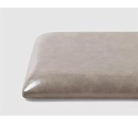 BOGDTF Coussin de chaise carré en cuir, coussin de siège en éponge, imperméable et antidérapant pour tabourets de bar, tabourets hauts, chaises de restaurant, sièges d'extérieur