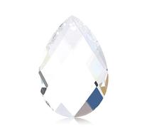 BOGEEL 1 pièce de lustre en verre transparent Prismes à suspendre en forme de gouttes Pendentifs 38 mm, cristal artificiel (jamais acrylique)