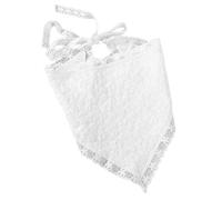 BOGEEL Foulard en dentelle pour fille - Élégant foulard pour cheveux - Bandana - Turban - Bandeau pour femme - Photo - Couvre-tête, Couleur unie., Size Please see details page,Packing:11x11x3cm