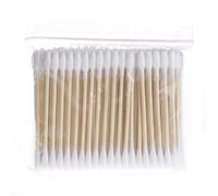 BOGEEL Lot de 100 cotons-tiges de maquillage en coton double pour la tête et les oreilles