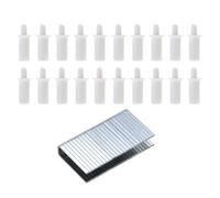 BOGEEL Lot de 40 outils de réparation de volet avec 20 goupilles à ressort et 20 persiennes inclinables pour volet roulant