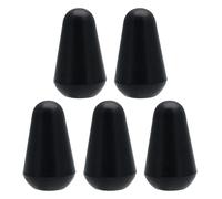 BOGEEL Lot de 5 capuchons de bouton à bascule à 3 voies 5 voies pour instruments de musique pour sélecteurs de guitare électrique SQ-ST, plastique