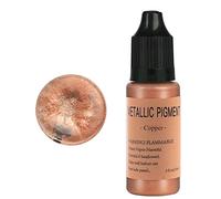 BOGEEL Lot de 6 encres métalliques concentrées à base d'encres à base de paillettes extrêmes pour résine époxy acrylique