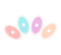 BOGEEL Stylo effaçable neutre spécial caoutchouc de silicone ovale gomme enfants étudiants statistique, plastique