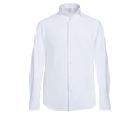 Boggi Milano, Homme, Chemises, Blanc, Taille: M Polo en jersey japonais coupe regular