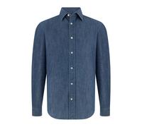 Boggi Milano, Homme, Chemises, Bleu, Taille: M Chemise à Col Bowling