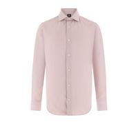 Boggi Milano - Chemise en coton rayé coupe droite - Homme - Chemises - Rouge - Taille: 2XL