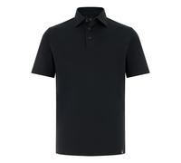Boggi Milano - Polo en mélange de coton - polyester et soie - Homme - Tops - Noir - Taille: M