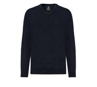 Boggi Milano, Homme, Pulls, Bleu, Taille: L Pull en laine mérinos à col en V