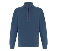 Boggi Milano - SweaT-shirt demi-zippé B Tech - Homme - Sweatshirts et sweats à capuche - Bleu - Taille: M